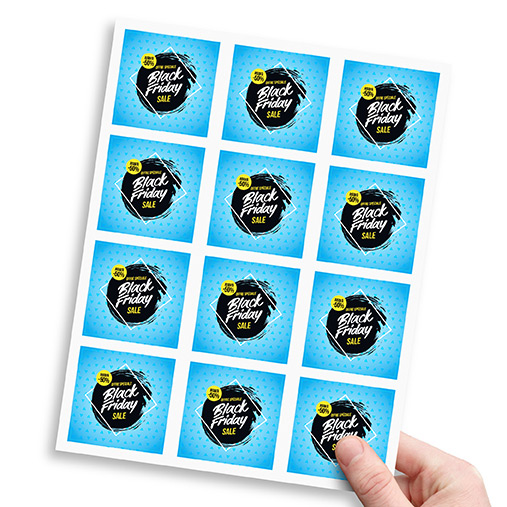 Planche de stickers papiers A4 - A5 - A6 l Sticker en Ligne